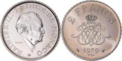 World Coins - Coin, Monaco, Rainier III, 2 Francs, 1979, Monnaie de Paris, ESSAI,