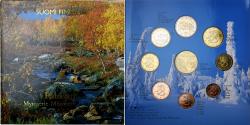 World Coins - Finland, Set 1 ct. - 2 Euro + Token, Gold panning, BU, 2003, Mint of Finland