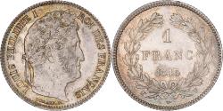 World Coins - France, Louis Philippe I, 1 Franc, 1845, Lille, Silver, , Gadoury:453