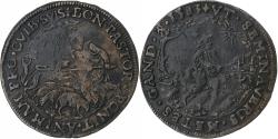World Coins - Spanish Netherlands, Token, Échec de l'attaque du duc d'Anjou, 1681, Bruges