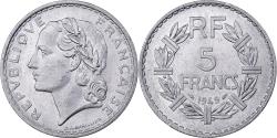 World Coins - France, 5 Francs, Lavrillier, 1949, Paris, Aluminum, , KM:888b.1