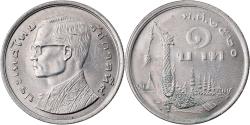 World Coins - Coin, Thailand, Rama IX, Baht, 1977, , Copper-nickel, KM:110