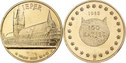 World Coins - Belgium, Token, 100 Katjes - Ieper, 1982, Copper,
