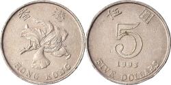 World Coins - Coin, Hong Kong, 5 Dollars, 1993
