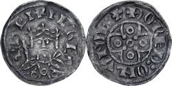 World Coins - Great Britain, Norman, Henry I, Penny, ca. 1105, London, Silver,