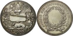 World Coins - France, Medal, Société des agriculteurs de France, Trotin, , Silver