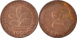 World Coins - Coin, GERMANY - FEDERAL REPUBLIC, 2 Pfennig, 1976