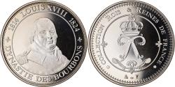 World Coins - France, Medal, Les rois de France, Louis XVIII, History,