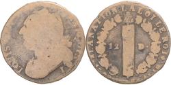 World Coins - Coin, France, Louis XVI, 12 Deniers, 1792 / AN 4, Clermont-Ferrand,