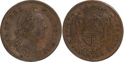 World Coins - France, Token, Louis XV, Etats de Bourgogne, 1752, Copper,