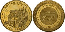 World Coins - France, Token, Rocamadour -  Cité Sacrée, 2013, Copper-nickel Aluminium, MDP