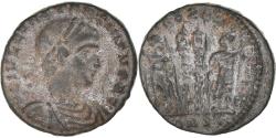 Ancient Coins - Coin, Constantius II, Follis, 324-337, Constantinople, , Silver Plated