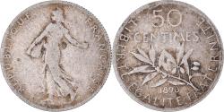World Coins - Coin, France, Semeuse, 50 Centimes, 1898, Paris, , Silver, KM:854
