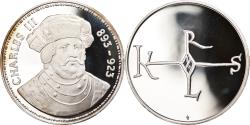 World Coins - France, Medal, Charles III 893-923, , Silver