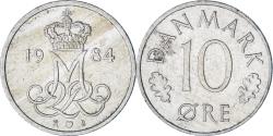 World Coins - Denmark, 10 Öre, 1984