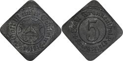 World Coins - Germany, Frankenthal, 5 Pfennig, 1917, , Brass