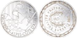World Coins - France, 10 Euro, Provence-Alpes-Côte d'Azur, 2010, Paris, , Silver