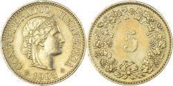 World Coins - Coin, Switzerland, 5 Rappen, 1983