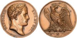 World Coins - France, Medal, Napoléon Empereur et Roi, Bronze, Andrieu, Restrike,