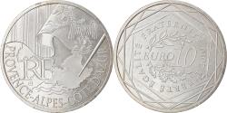World Coins - France, 10 Euro, Provence-Alpes-Cote d'Azur, 2010, Paris, , Silver