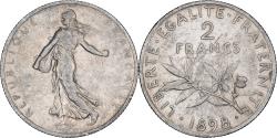 World Coins - Coin, France, Semeuse, 2 Francs, 1898, Paris, , Silver, KM:845.1