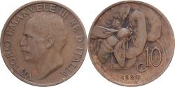 World Coins - Italy, Vittorio Emanuele III, 10 Centesimi, 1920, Rome, Bronze, , KM:60