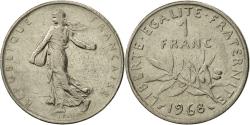 World Coins - Coin, France, Semeuse, Franc, 1968, Paris, , Nickel, KM:925.1