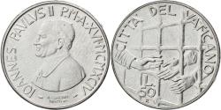 World Coins - Coin, VATICAN CITY, John Paul II, 50 Lire, 1994, , Stainless Steel, KM:254