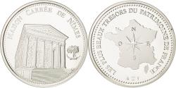 World Coins - France, Medal, Les plus beaux trésors du patrimoine de France, Maison carrée