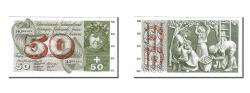 World Coins - Banknote, Switzerland, 50 Franken, 1971, 1971-02-10, AU(55-58)
