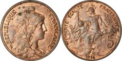 World Coins - Coin, France, Dupuis, 5 Centimes, 1914, Paris, , Bronze, KM:842