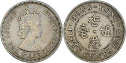 World Coins - Coin, Hong Kong, 50 Cents, 1967