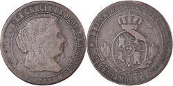 World Coins - Coin, Spain, Isabel II, 2-1/2 Centimos, 1867, Madrid, , Copper