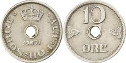 World Coins - Norway, Haakon VII, 10 Öre, 1951, Copper-nickel, , KM:383