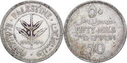 World Coins - Palestine, PALESTINE, 50 Mils, 1935, Silver, , KM:6