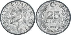World Coins - Coin, Turkey, 25 Lira, 1987