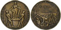 World Coins - France, Medal, Le Journal Le Matin organise la Marche de l'Armée, 1904, Bronze