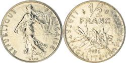 World Coins - Coin, France, Semeuse, 1/2 Franc, 1996, , Nickel, KM:931.2, Gadoury:429
