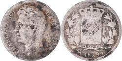 World Coins - Coin, France, Charles X, 1/2 Franc, 1829, Rouen, , Silver, KM:723.2