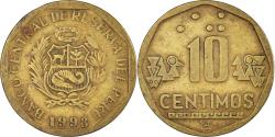 World Coins - Coin, Peru, 10 Centimos, 1998