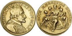 World Coins - Vatican, Medal, Innocent XI, Benedetto Odescalchi, 1685, Bronze, Hamerani