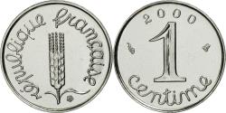 World Coins - Coin, France, Épi, Centime, 2000, Paris, , Stainless Steel, KM:928