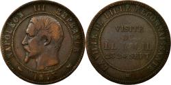 World Coins - France, Token, Royal, Napoléon III, Visite à Lille, 1853, Barre,