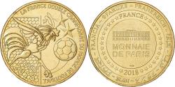 World Coins - France, Token, Paris - La France double championne du monde de football, 2018