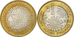 World Coins - Finland, 5 Euro, 2012, Vantaa, Bi-Metallic, , KM:186