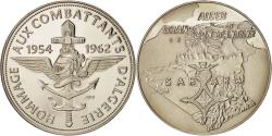 World Coins - France, Medal, Hommage aux  combattants d'Algérie 1954-1962, History,