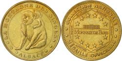 World Coins - France, Token, Touristic token, Kintzheim -  Montagne des Singes n°2, 2002