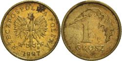 World Coins - Coin, Poland, Grosz, 1997, Warsaw, , Brass, KM:276