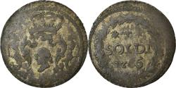 World Coins - Coin, ITALIAN STATES, CORSICA, General Pasquale Paoli, 4 Soldi, 1766, Murato