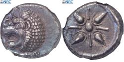 Ancient Coins - Coin, Satraps of Caria, Hekatomnos, Tetrobol, ca 392/1-377/6 BC, Mylasa